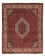 Alfombra persa - Bidjar - 244 x 200 cm - rojo oscuro