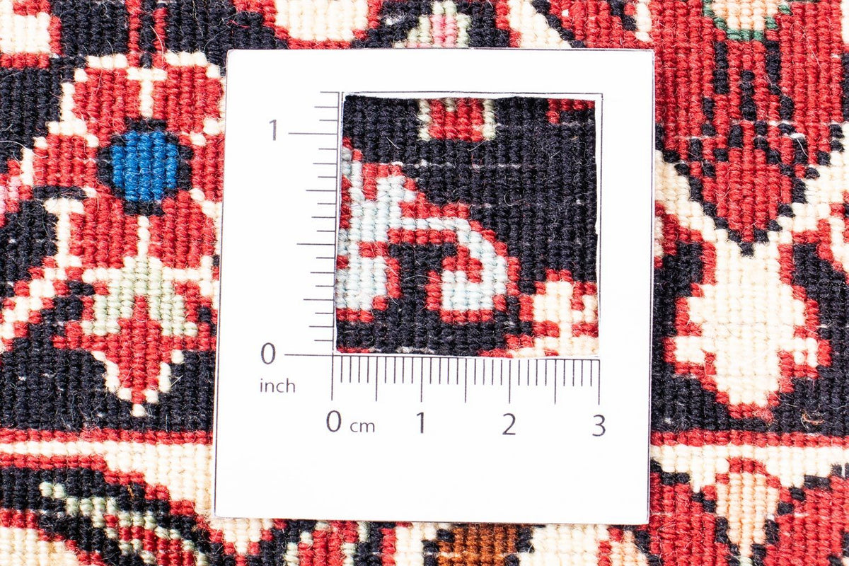 Alfombra persa - Bidjar - 340 x 255 cm - rojo claro