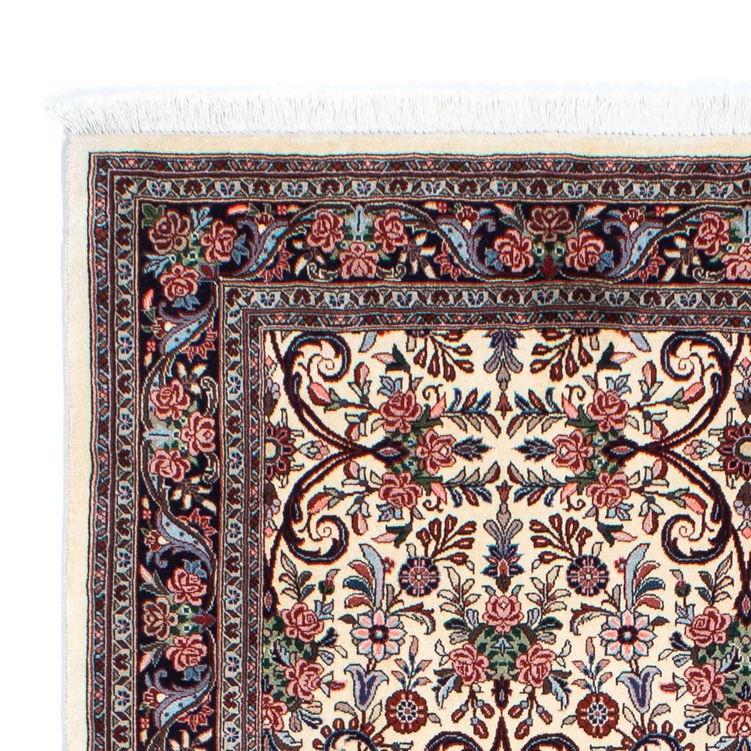 Alfombra persa - Bidjar - 210 x 135 cm - beige