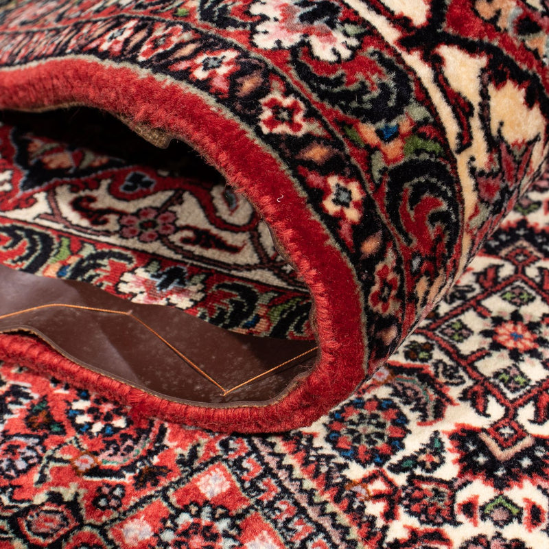 Alfombra persa - Bidjar - 302 x 204 cm - rojo claro
