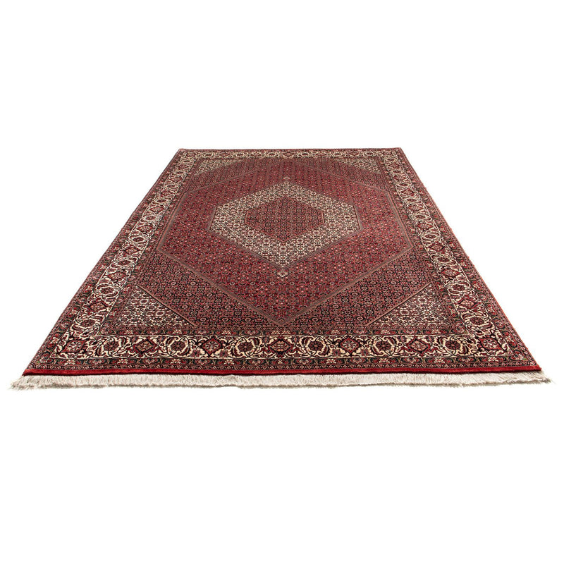Alfombra persa - Bidjar - 302 x 204 cm - rojo claro