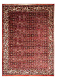 Alfombra persa - Bidjar - 350 x 250 cm - rojo oscuro