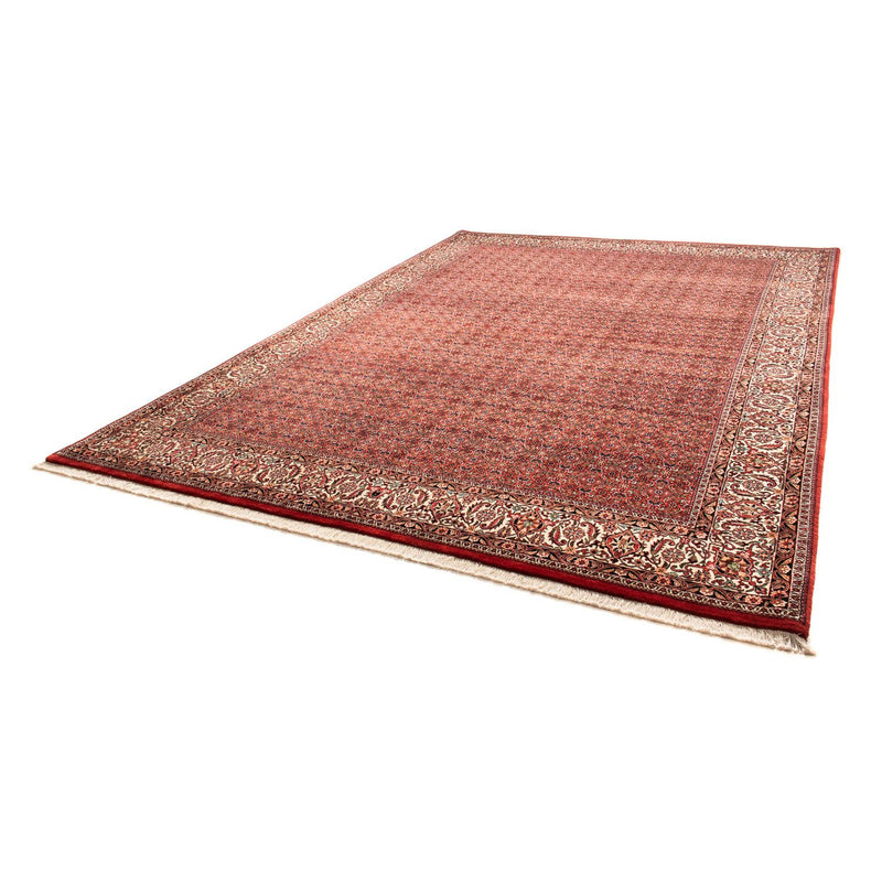Alfombra persa - Bidjar - 350 x 250 cm - rojo oscuro