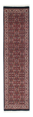Alfombra de pasillo Alfombra persa - Bidjar - 196 x 48 cm - azul oscuro