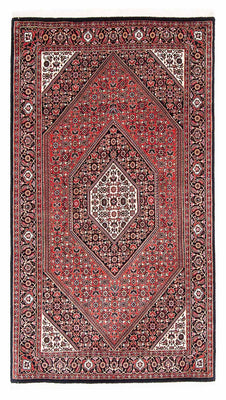 Alfombra persa - Bidjar - 178 x 108 cm - rojo