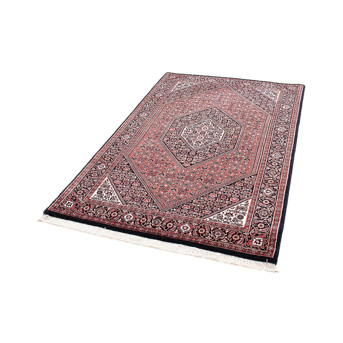 Alfombra persa - Bidjar - 178 x 108 cm - rojo