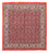 Alfombra persa - Bidjar cuadrado  - 104 x 98 cm - rojo