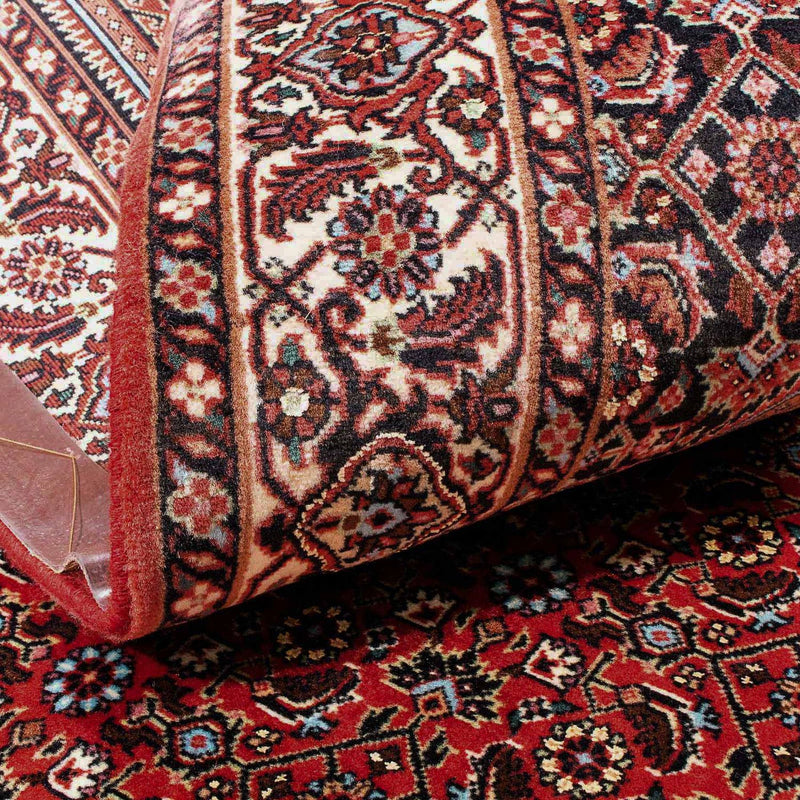 Alfombra persa - Bidjar - 186 x 110 cm - rojo