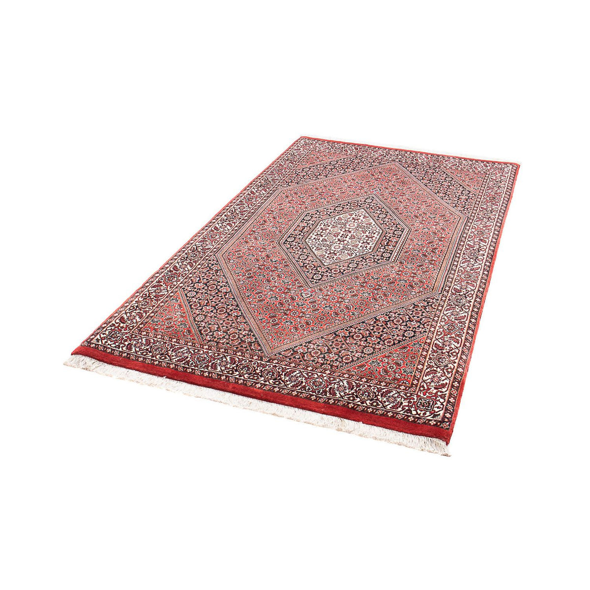 Alfombra persa - Bidjar - 186 x 110 cm - rojo