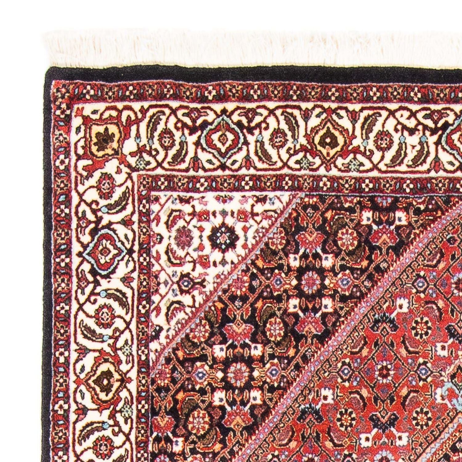 Alfombra persa - Bidjar - 176 x 108 cm - rojo claro