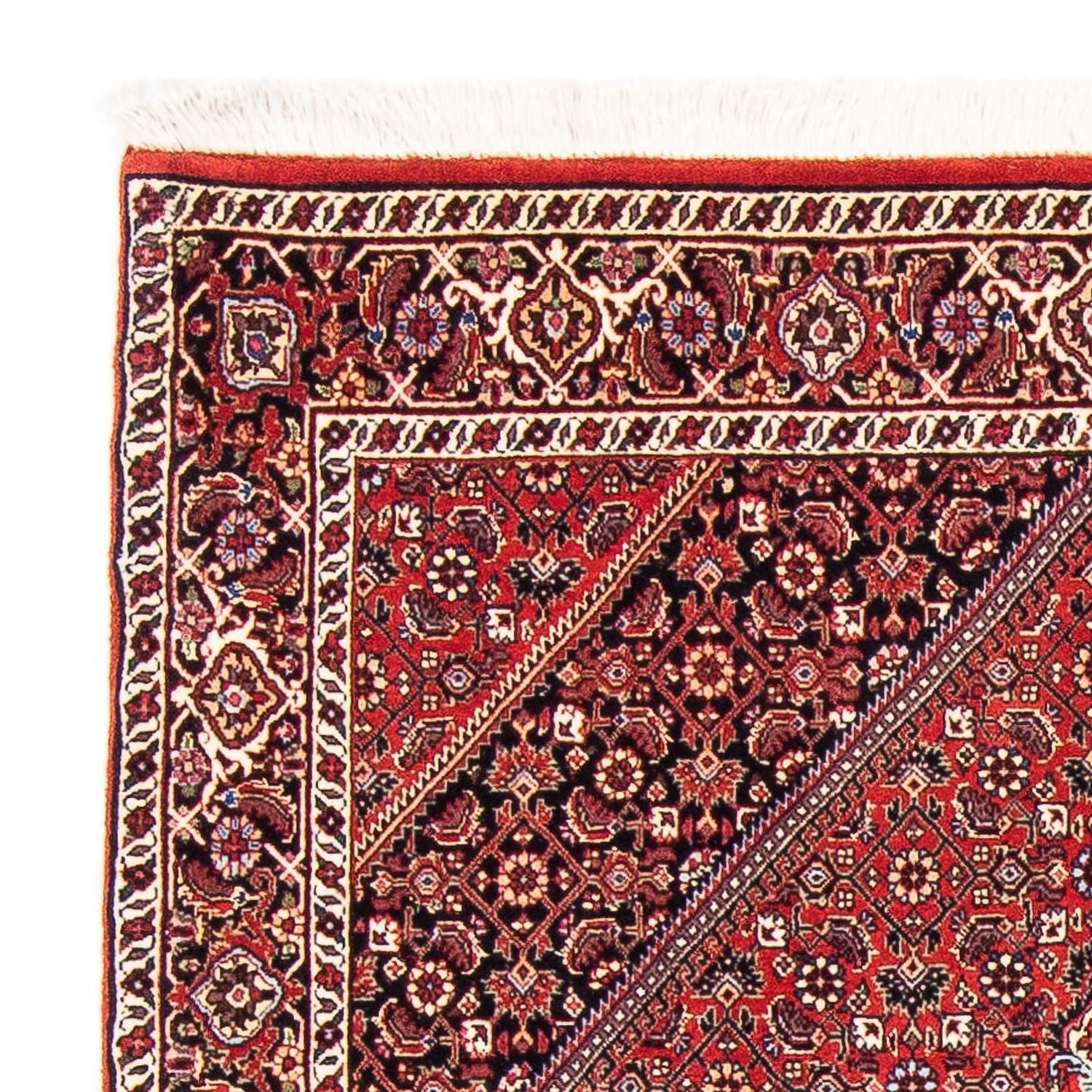 Alfombra persa - Bidjar - 178 x 109 cm - rojo