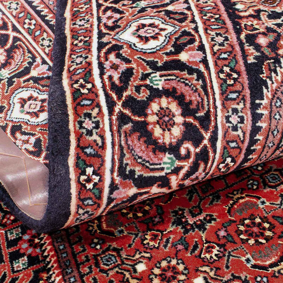 Alfombra persa - Bidjar - 175 x 108 cm - rojo