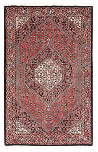 Alfombra persa - Bidjar - 174 x 110 cm - rojo claro