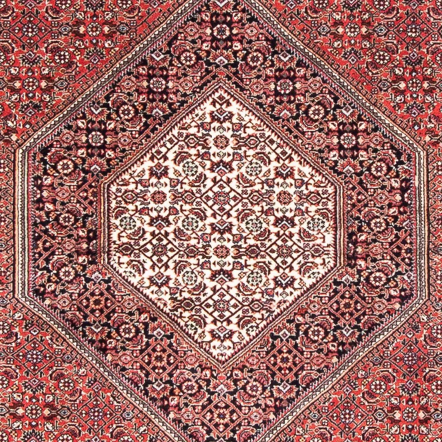Alfombra persa - Bidjar - 174 x 110 cm - rojo claro