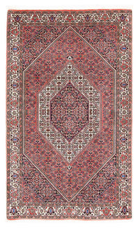 Alfombra persa - Bidjar - 182 x 112 cm - rojo claro