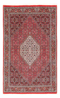 Alfombra persa - Bidjar - 175 x 108 cm - rojo