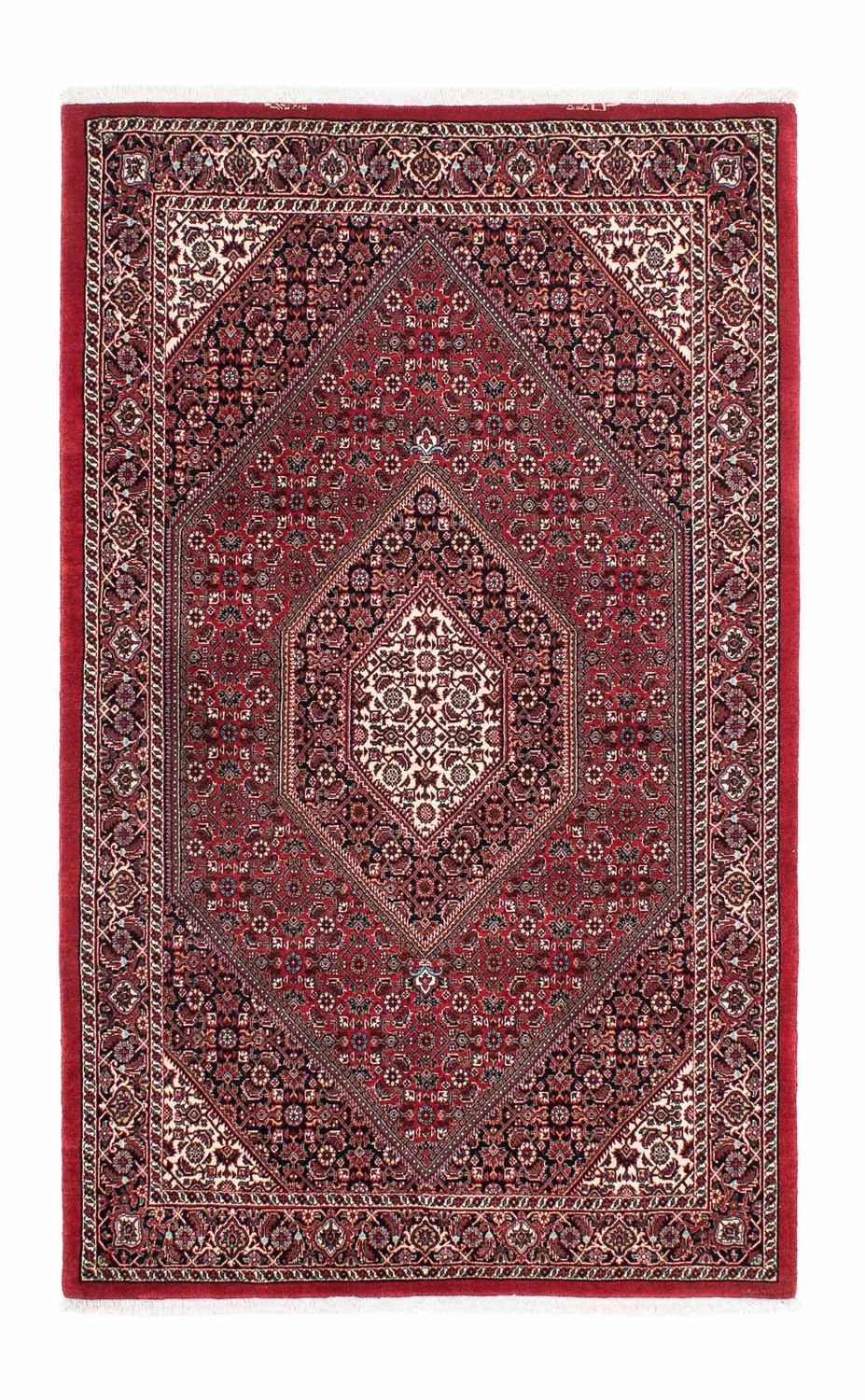 Alfombra persa - Bidjar - 173 x 106 cm - rojo