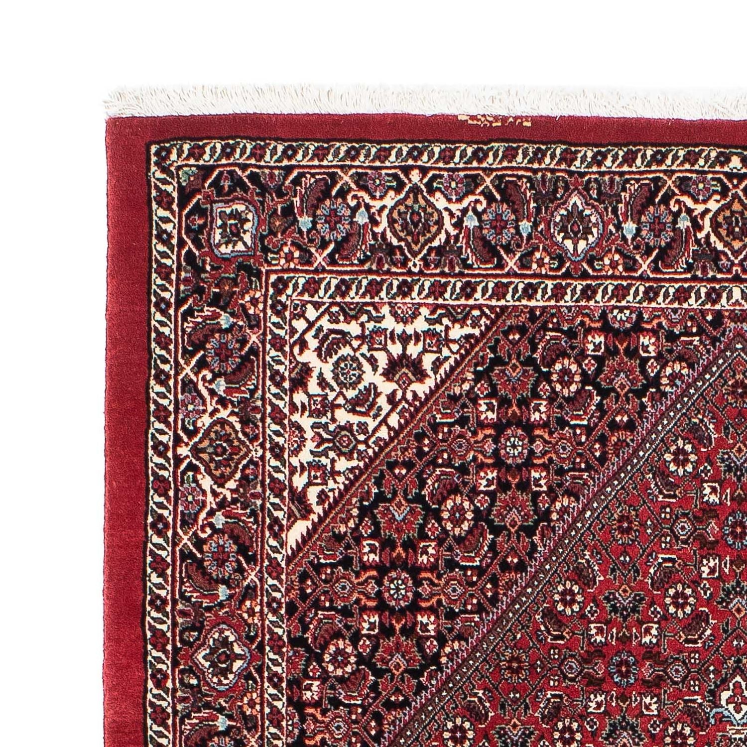 Alfombra persa - Bidjar - 173 x 106 cm - rojo