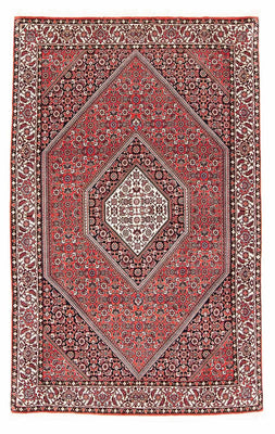 Alfombra persa - Bidjar - 174 x 110 cm - rojo claro