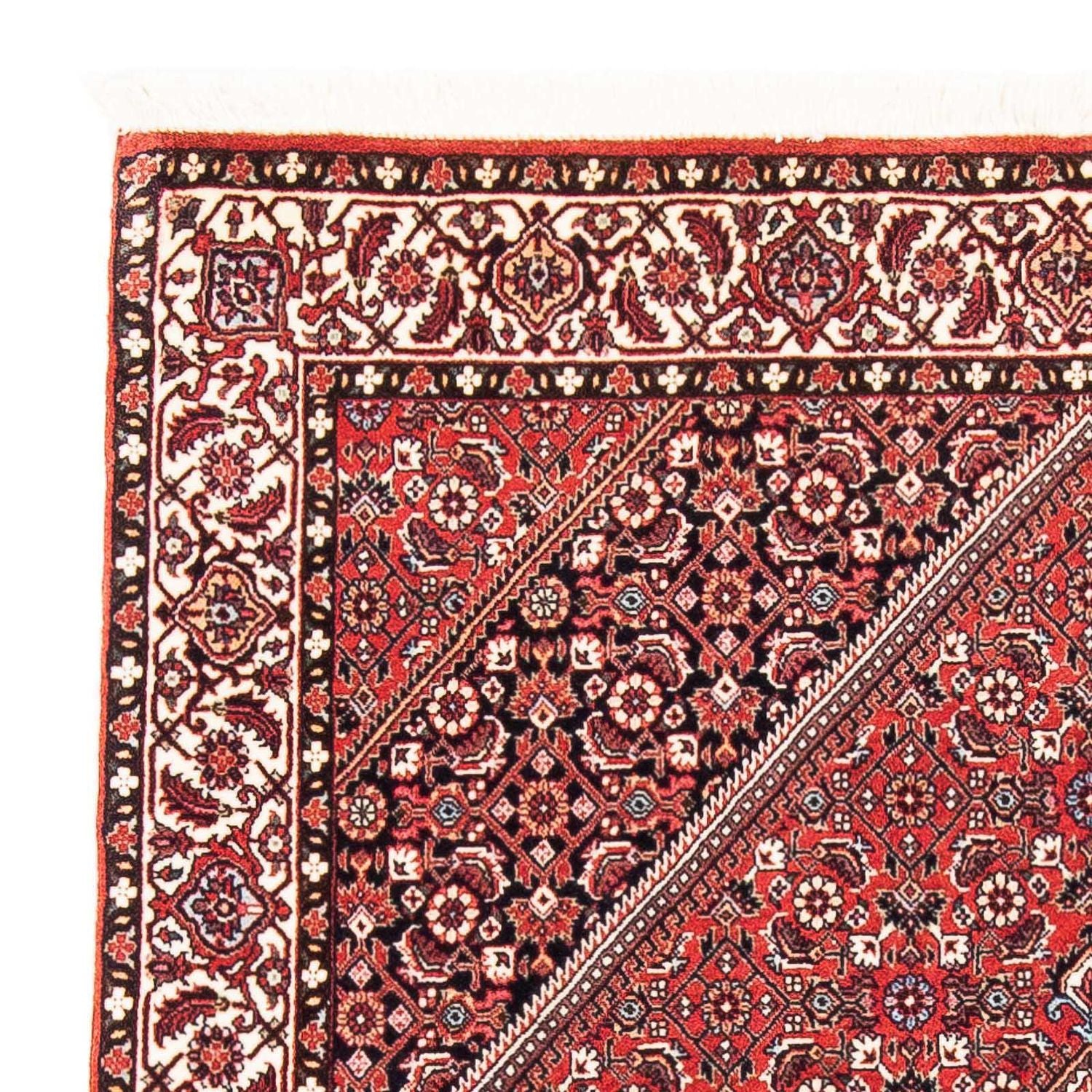 Alfombra persa - Bidjar - 174 x 110 cm - rojo claro