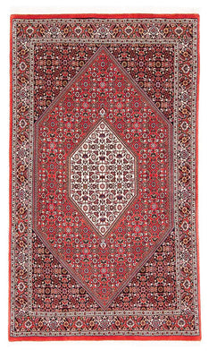 Alfombra persa - Bidjar - 175 x 110 cm - rojo