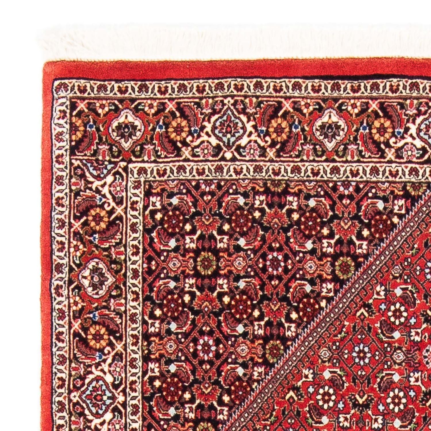Alfombra persa - Bidjar - 175 x 110 cm - rojo