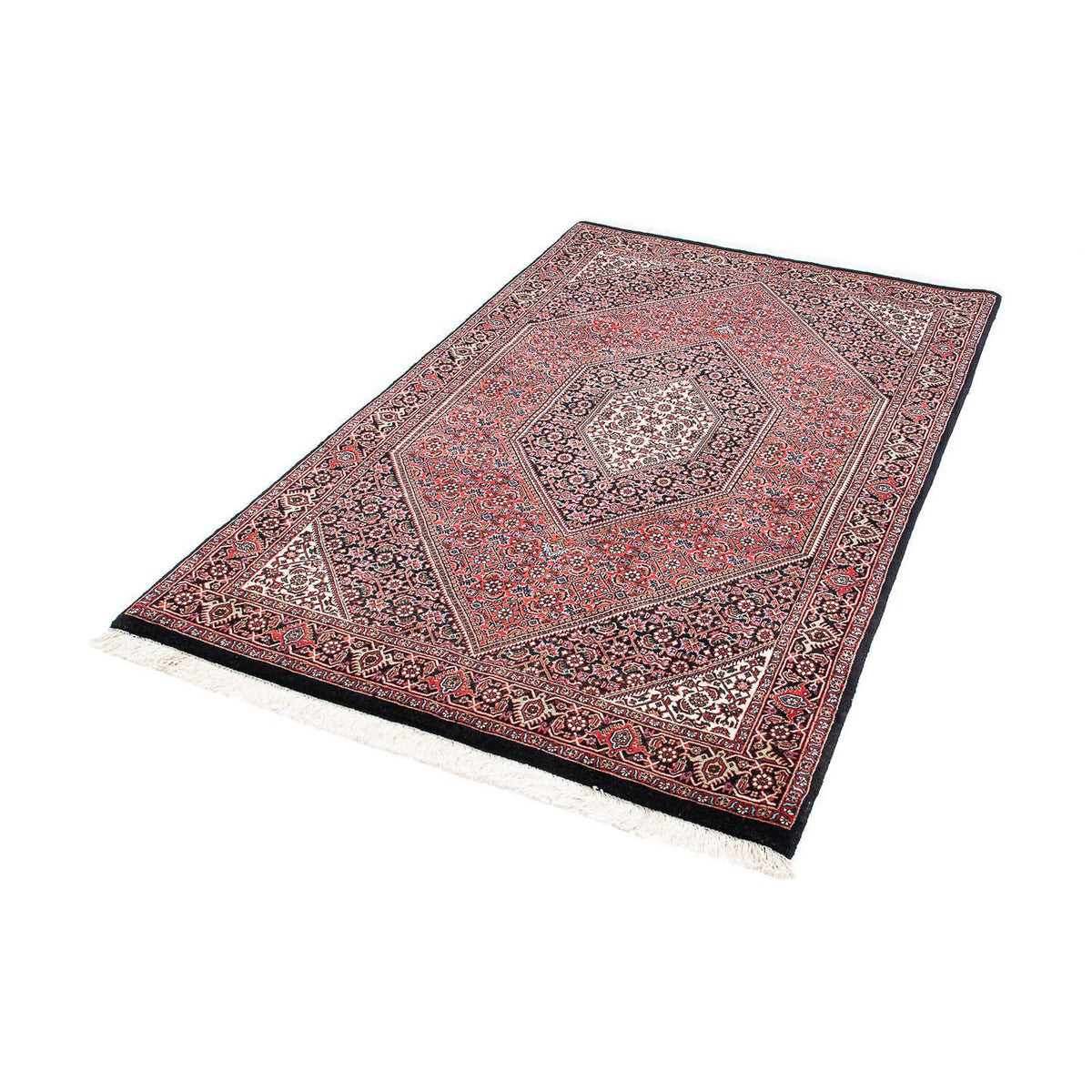 Alfombra persa - Bidjar - 175 x 108 cm - rojo