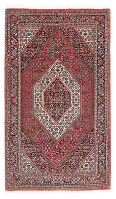 Alfombra persa - Bidjar - 177 x 110 cm - rojo