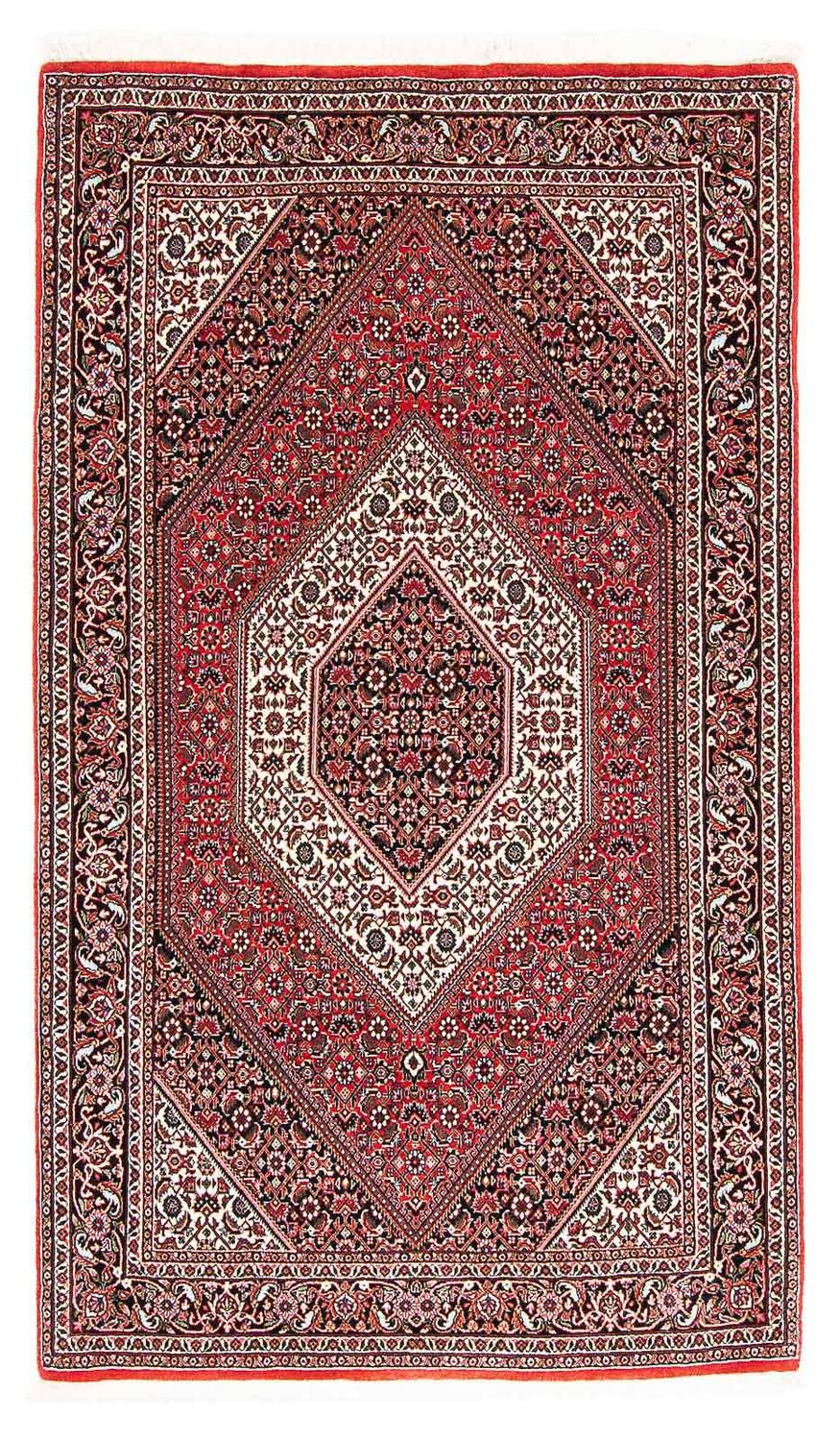 Alfombra persa - Bidjar - 177 x 110 cm - rojo
