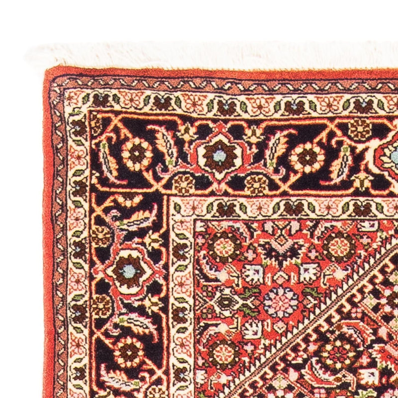 Alfombra persa - Bidjar - 136 x 83 cm - rojo