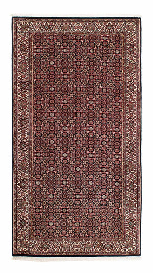 Alfombra de pasillo Alfombra persa - Bidjar - 195 x 100 cm - azul oscuro