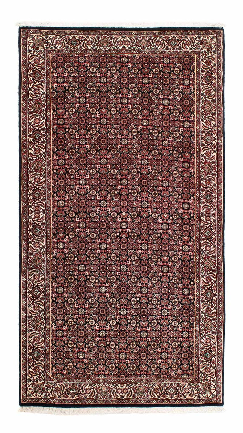 Alfombra de pasillo Alfombra persa - Bidjar - 195 x 100 cm - azul oscuro