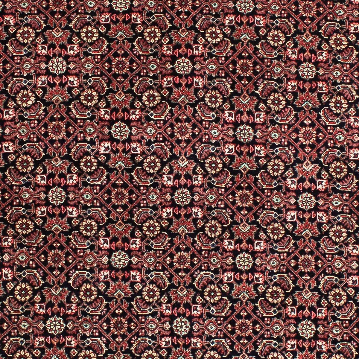 Alfombra de pasillo Alfombra persa - Bidjar - 195 x 100 cm - azul oscuro