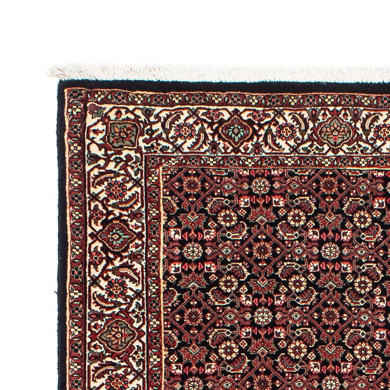 Alfombra de pasillo Alfombra persa - Bidjar - 195 x 100 cm - azul oscuro