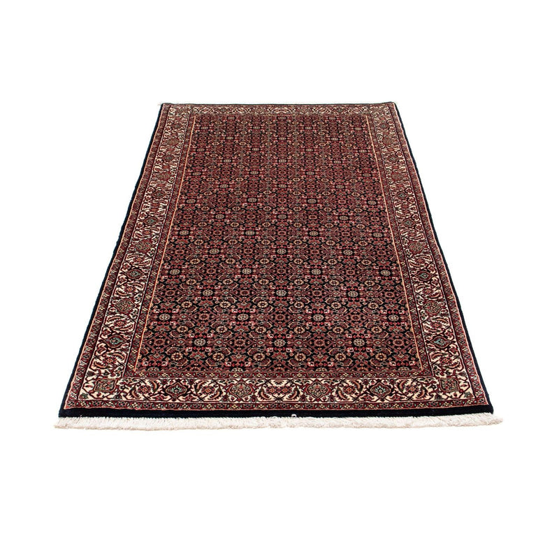 Alfombra de pasillo Alfombra persa - Bidjar - 195 x 100 cm - azul oscuro
