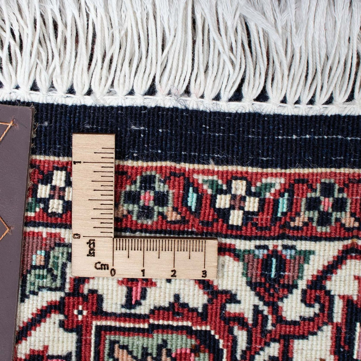 Alfombra de pasillo Alfombra persa - Bidjar - 195 x 100 cm - azul oscuro