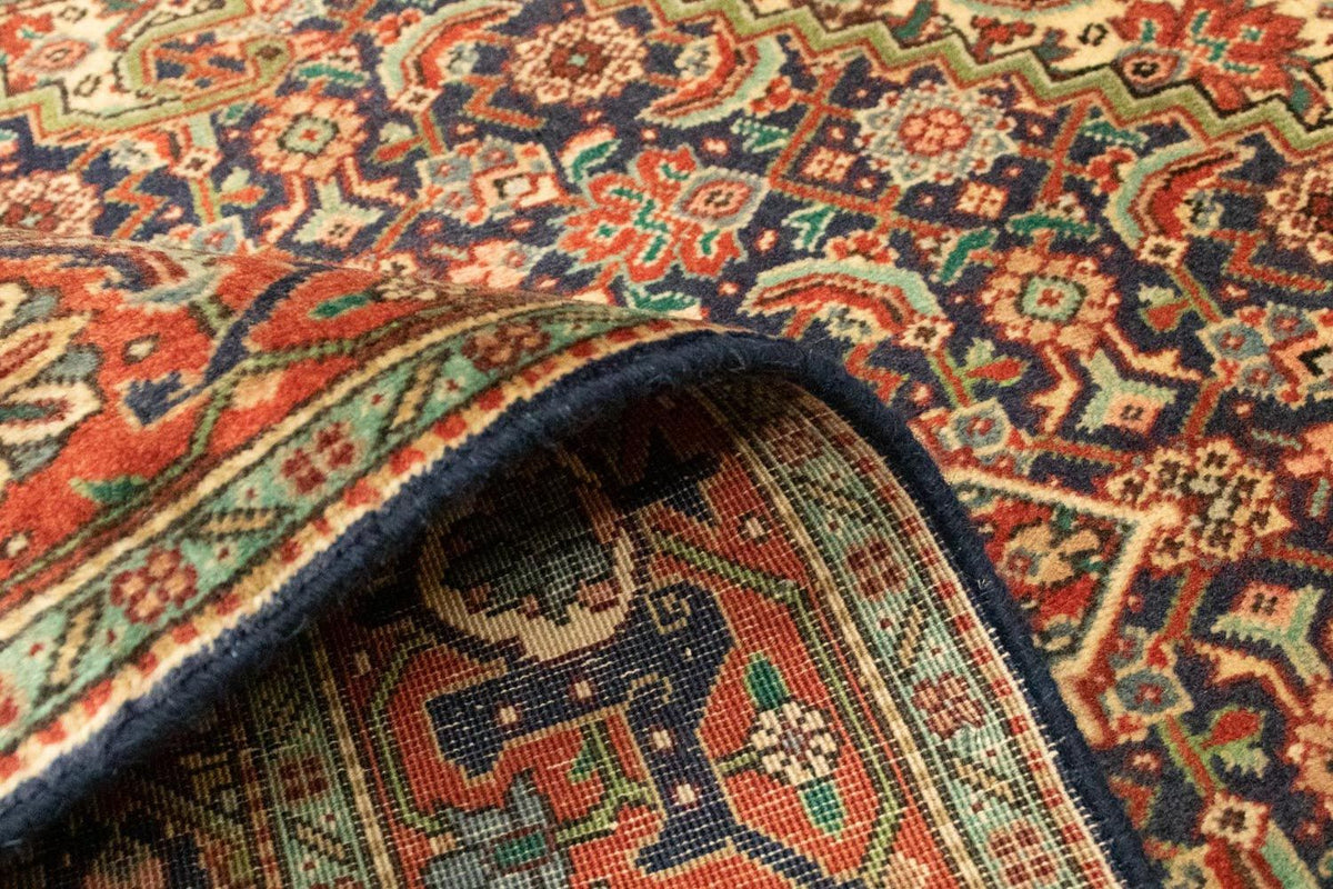 Alfombra Persa - Tabriz - Real - 145 x 95 cm - azul oscuro