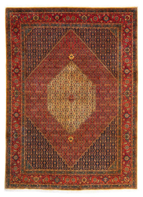 Alfombra Persa - Tabriz - Real - 337 x 251 cm - rojo oscuro
