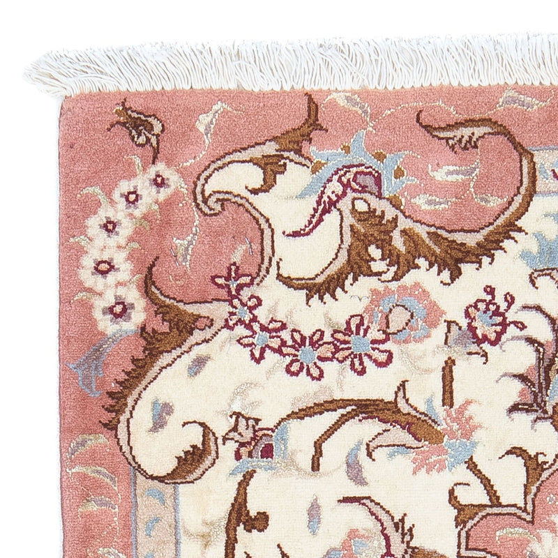 Alfombra Persa - Tabriz - Real - 90 x 61 cm - beige