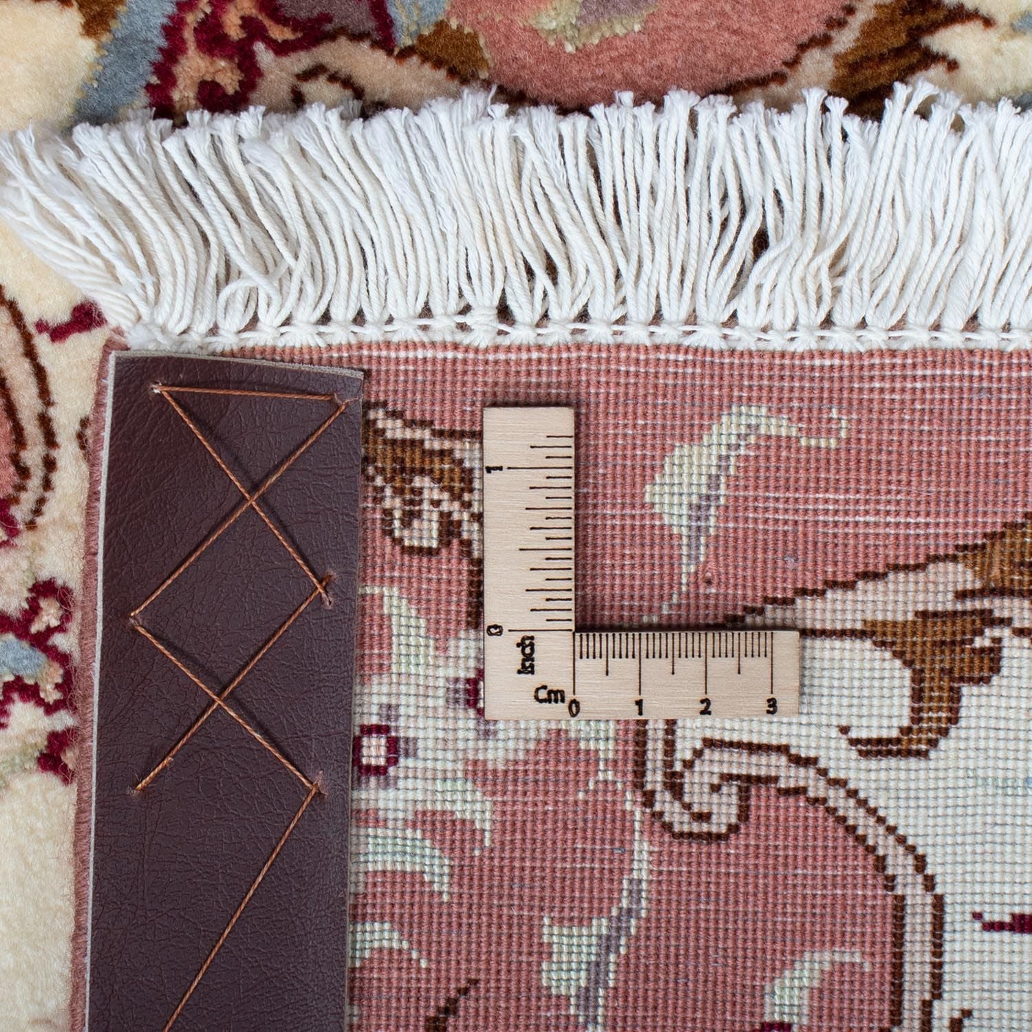 Alfombra Persa - Tabriz - Real - 90 x 61 cm - beige