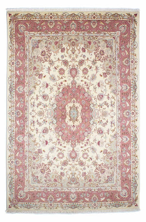 Alfombra Persa - Tabriz - Real - 248 x 165 cm - beige
