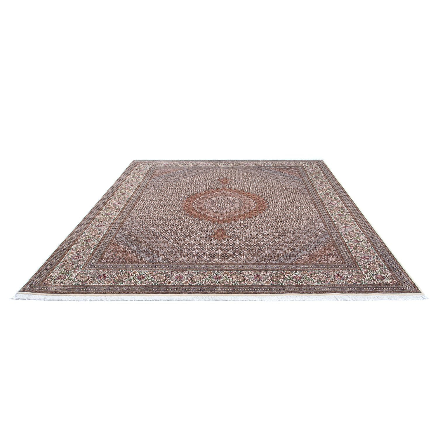 Alfombra persa - Tabriz - 288 x 251 cm - multicolor