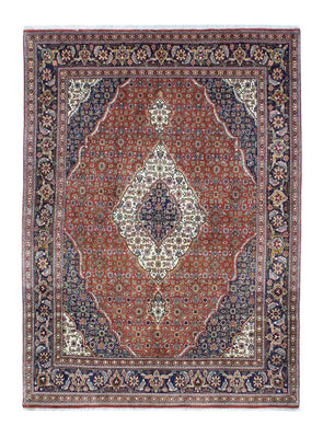 Alfombra persa - Tabriz - 209 x 152 cm - óxido