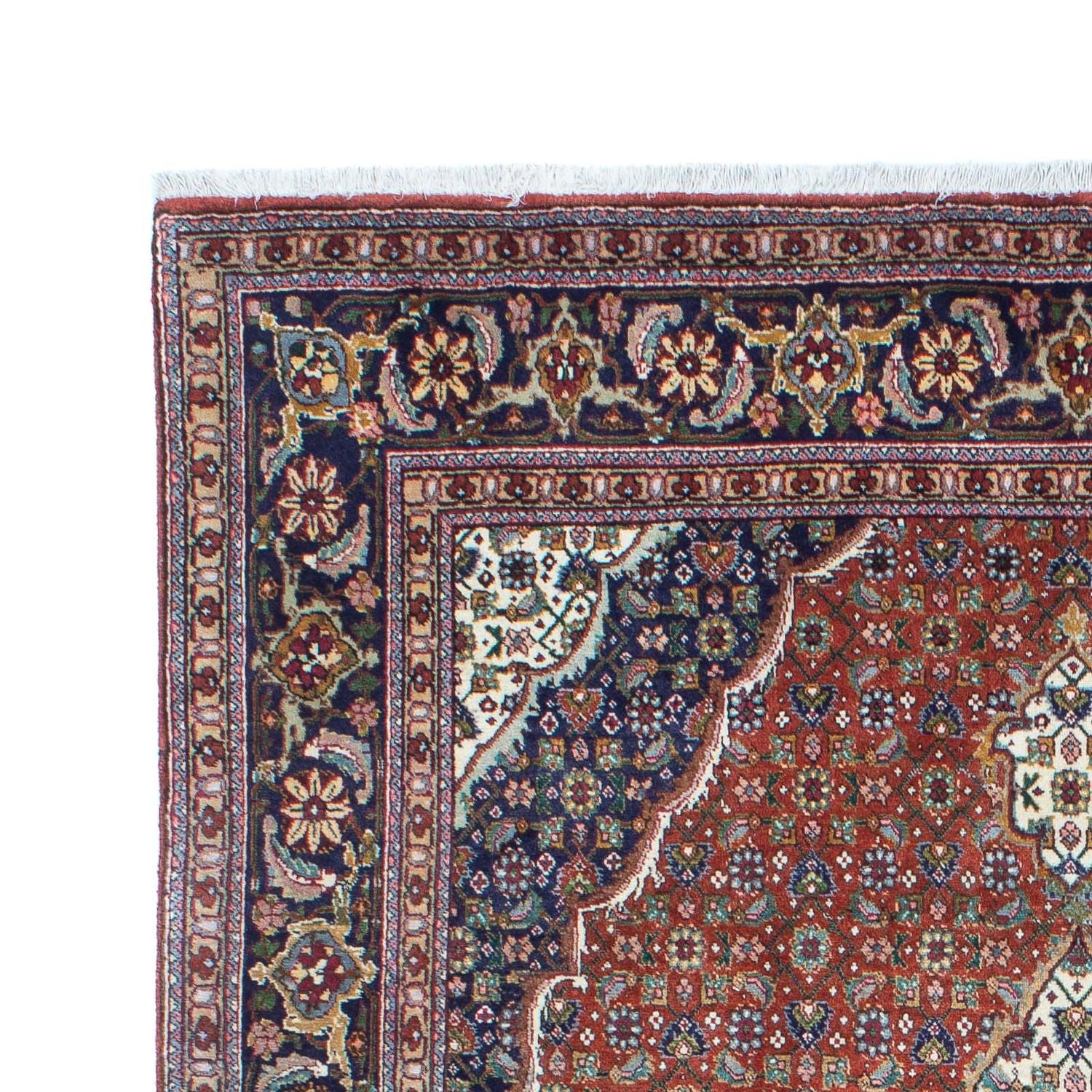 Alfombra persa - Tabriz - 209 x 152 cm - óxido