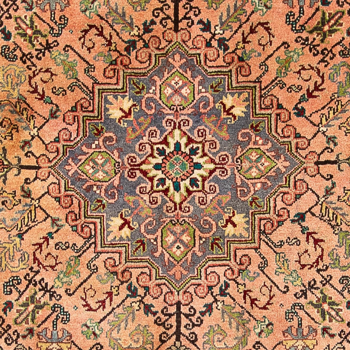 Alfombra persa - Nómada - 200 x 150 cm - rosa