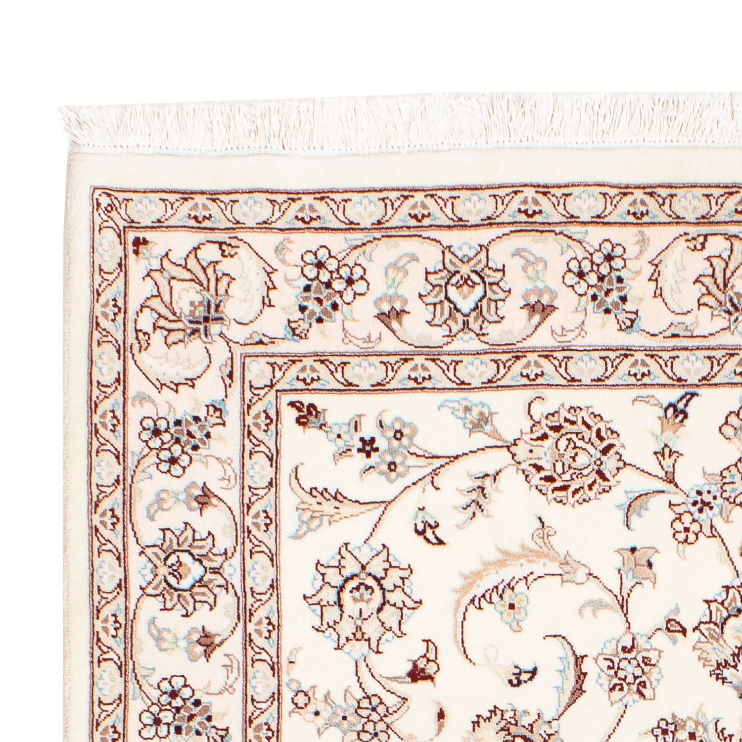 Alfombra Persa - Nain - Real - 196 x 137 cm - beige