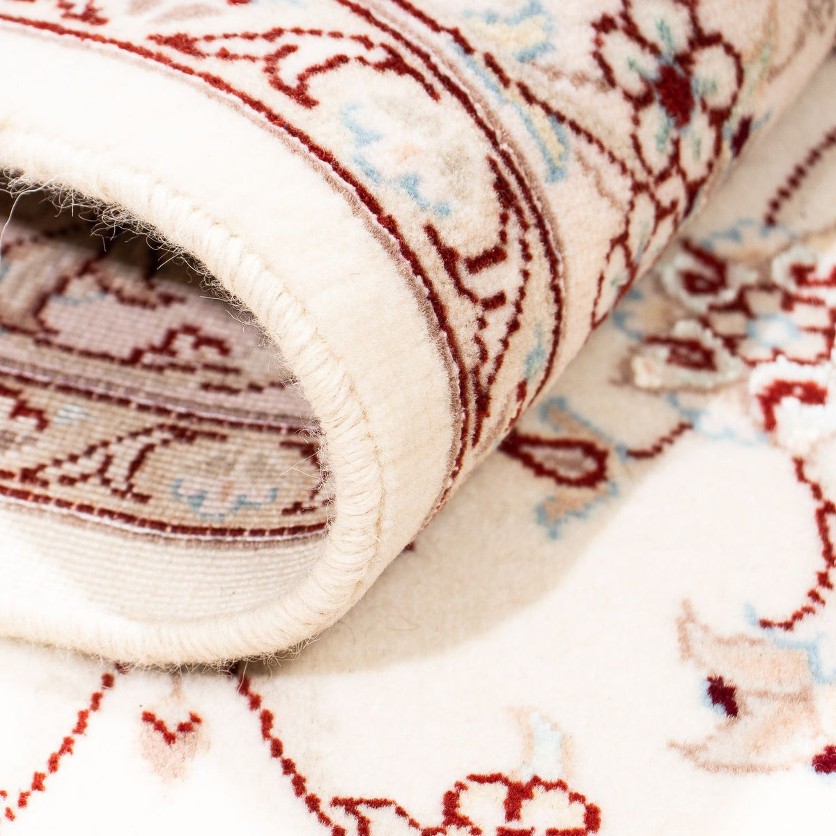 Alfombra Persa - Nain - Real - 196 x 137 cm - beige