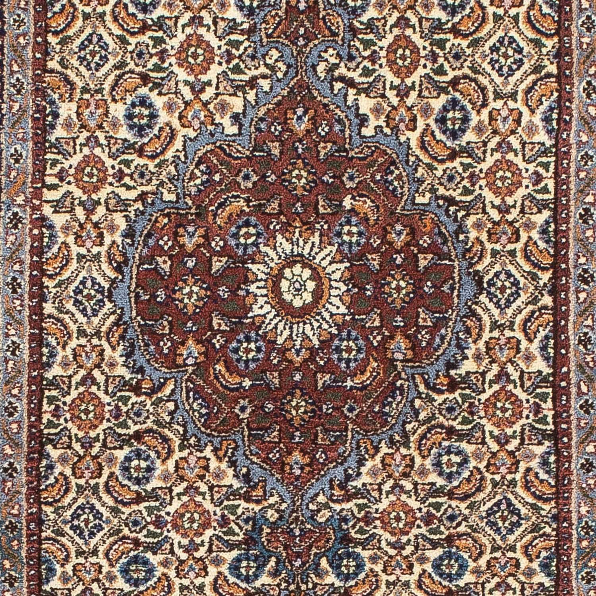 Alfombra de pasillo Alfombra persa - Clásica - 200 x 77 cm - beige