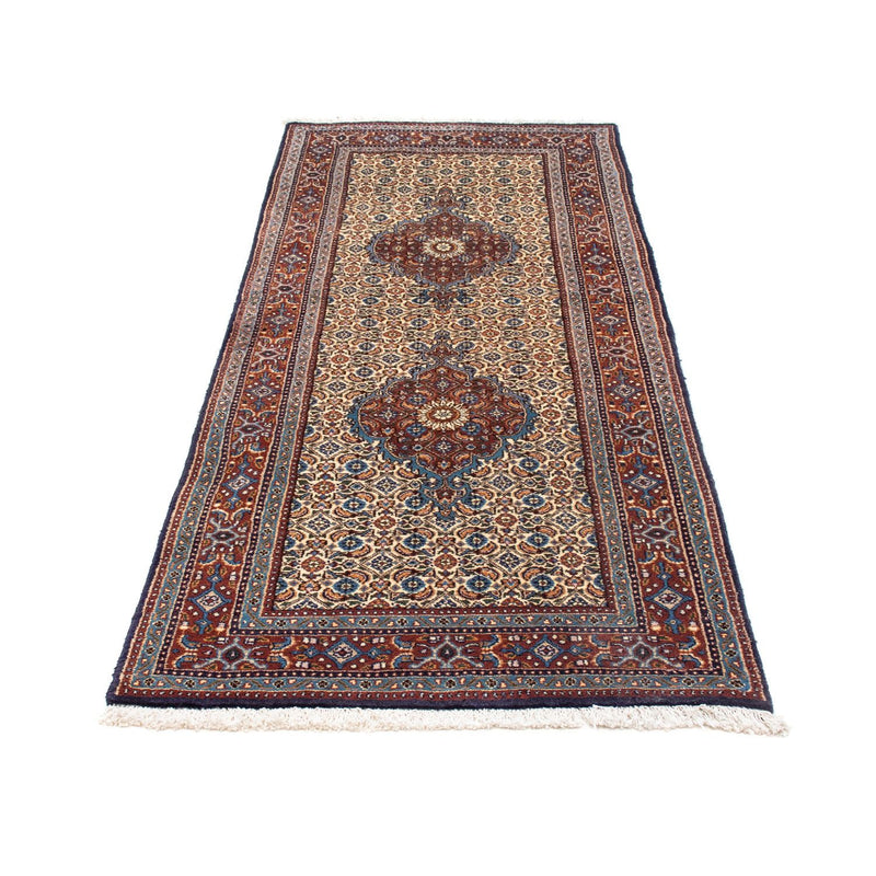 Alfombra de pasillo Alfombra persa - Clásica - 200 x 77 cm - beige