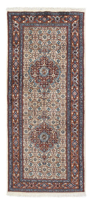 Alfombra de pasillo Alfombra persa - Clásica - 196 x 77 cm - beige